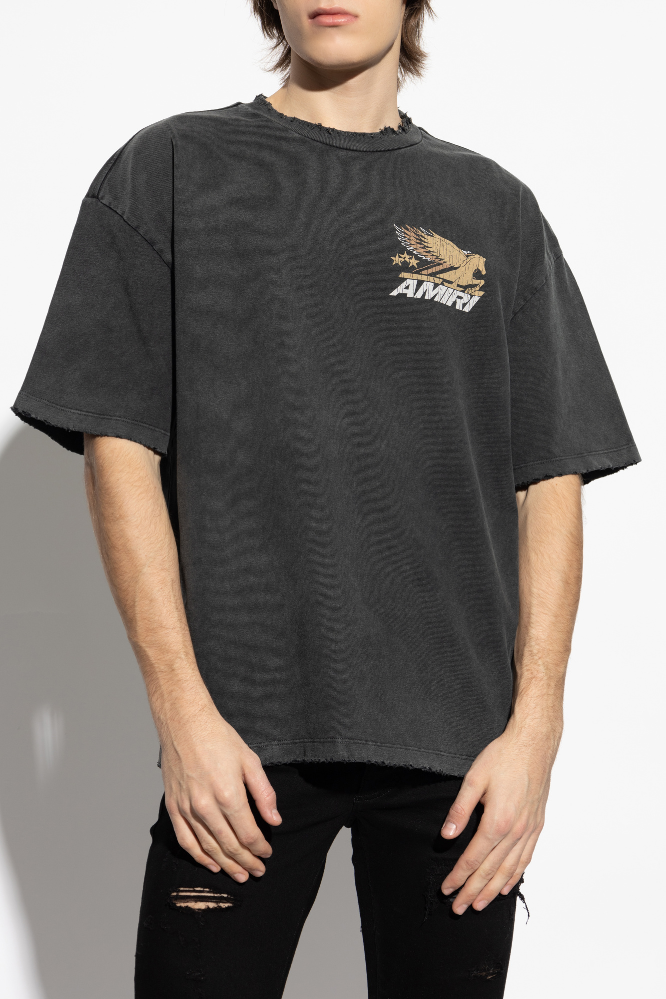 Amiri T-shirt with vintage effect | Men's Clothing | Vitkac Amiri T-shirt with vintage effect | Men's Clothing | Vitkac